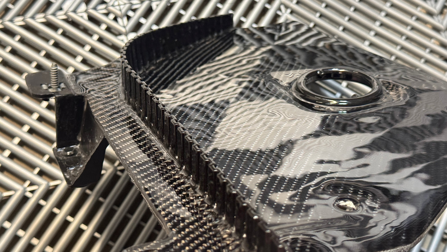 Carbon Fiber Battery Cover For F5X MINI Cooper