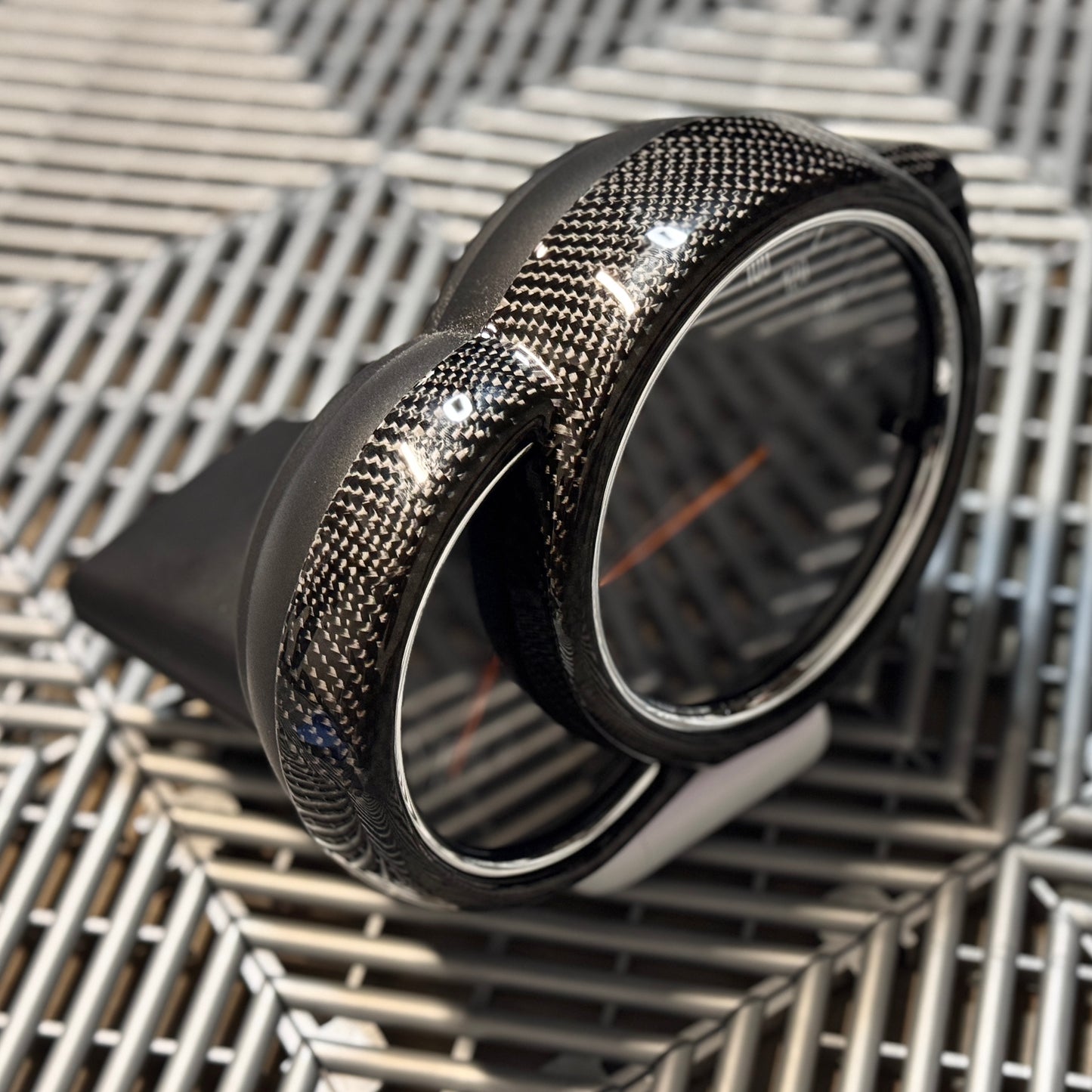 Carbon Fiber Speedometer Panel Frame Cover For F5X MINI LCI