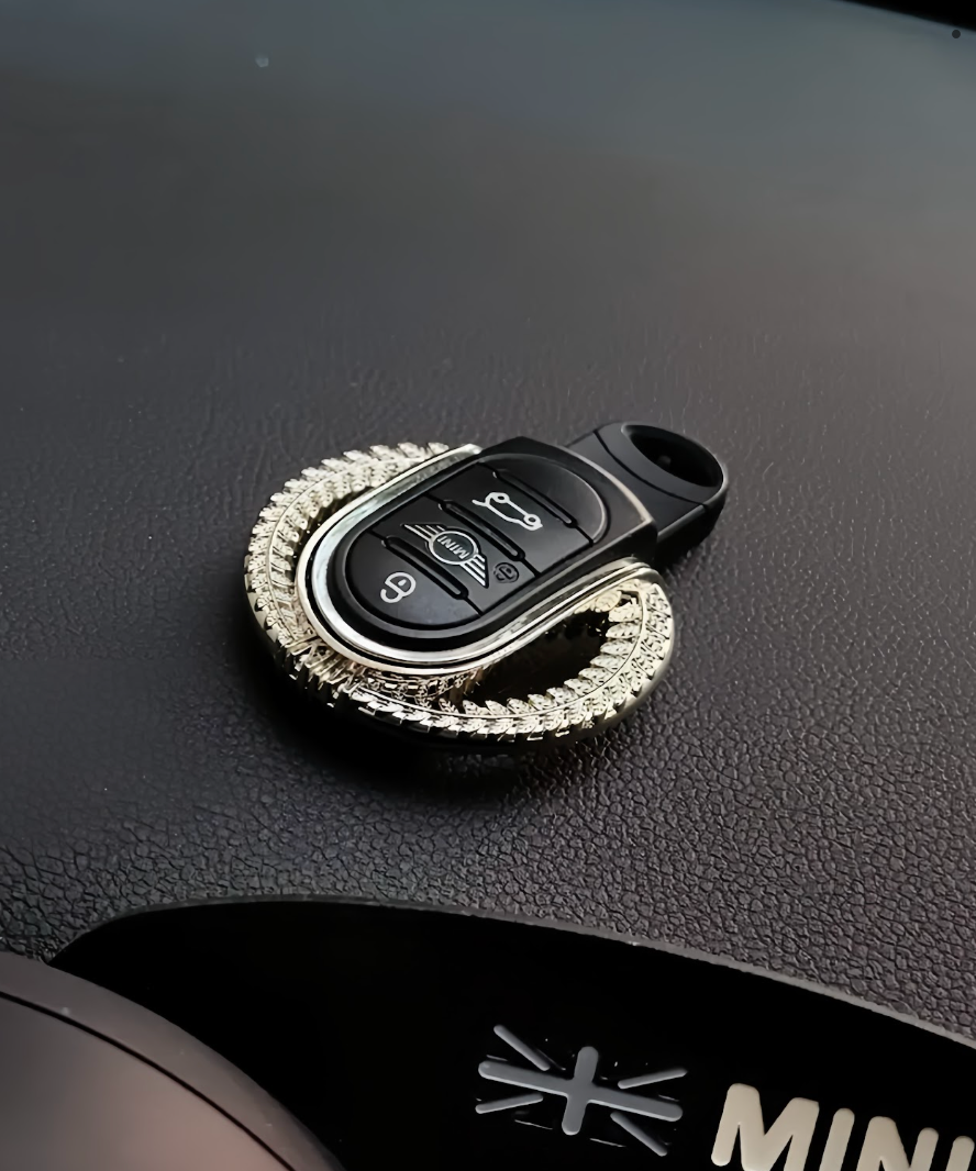 Olive Branch Style Alloy Key Fob Case For F5X MINI